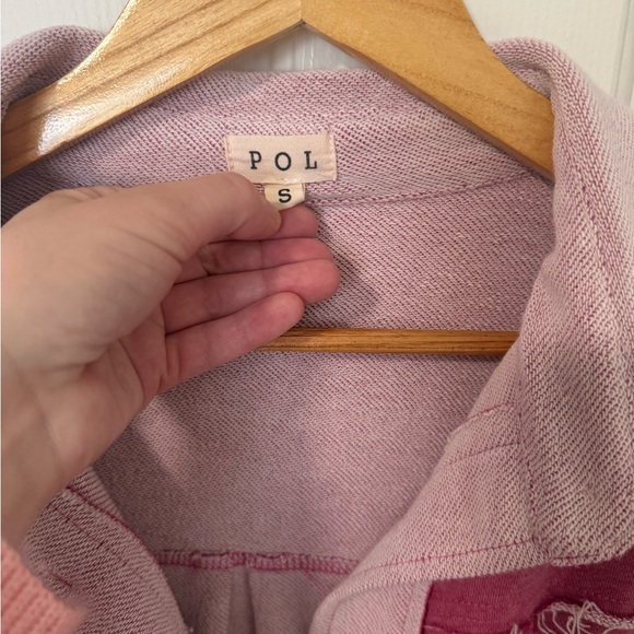 🌷 ‘POL’ Light Pink Spring Shacket - Picture 2 of 7